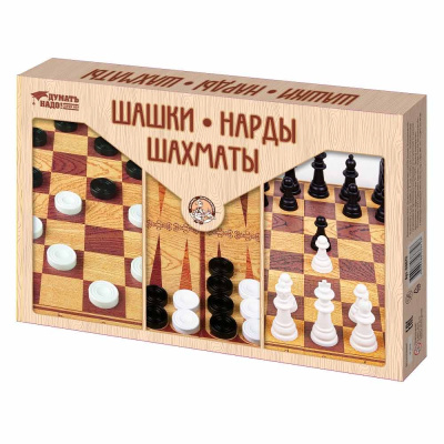 Набор настольных игр 3 в 1 Десятое королевство 03872